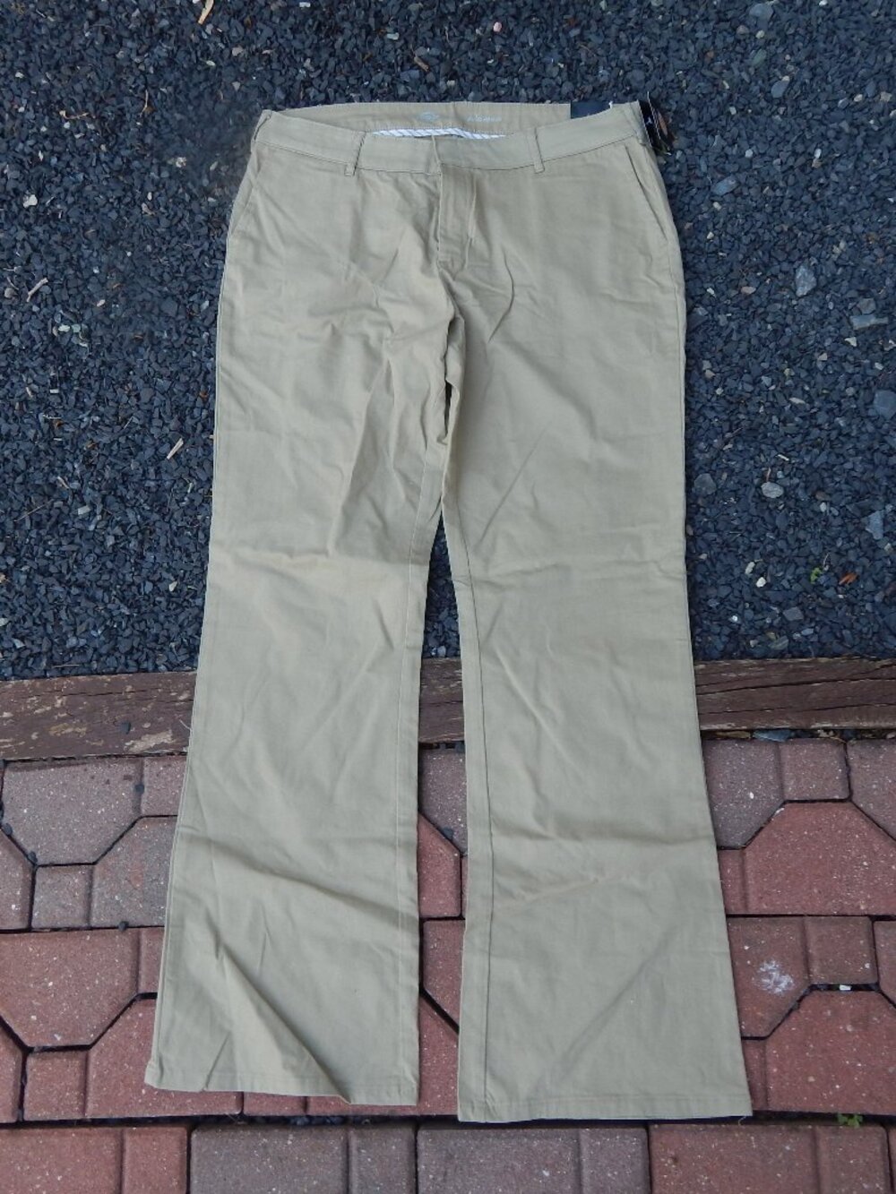 Dickies Womens Flex Twill Slim Fit Pants Boot Cut Size 16 NEW WITH TAGS
